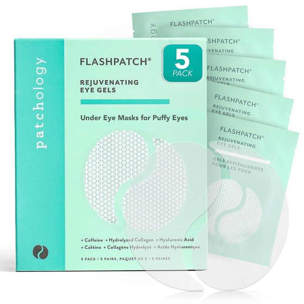 Under Eye Gel Patches – Natural Eye Masks for Puffy Eyes, Dark Circles & Eye Bag